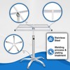 CUBELLIN 360° Rotating Paint Rack Stainless Steel Spray Paint Stand