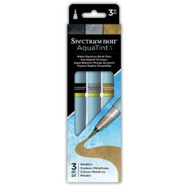 Spectrum Noir Aquatint (3PK) -Metallics, 25 x 7.3 x 1.5 cm