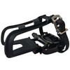COZYROOMY Ultra-Lightweight Bike Pedals with Toe Clips & Straps |