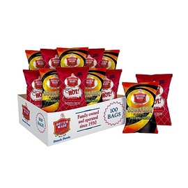Better Made Special Red HOT BBQ (50) & Sweet Heat BBQ (50) Potato Chip Variety Pack 1oz Each - 100 BAGS!