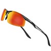 Glazata Polarized Sports Sunglasses, Polarized Glasses, UV 400, UV Protection,