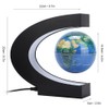 4in C shape Magnetic Levitation Floating Globe Luminous Rotation Globe
