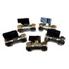 TC 15mm Compression Isolation Valve with Black Lever Handle Thumb