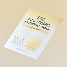 Too Cool For School Egg Dual Firming Hydrogel Mask 43g 2 sheets / 투쿨포스쿨 에그 듀얼 퍼밍 하이드로겔 마스크 43g 2매