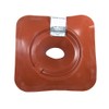 #5 (DC205REC) DEKTITE Square Base Combo Pipe Flashing Boot: RED