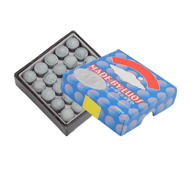 50Pcs Snooker Pool Cue Tips Grade A Leather Billiard Cue