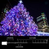 LAMPHOME 66ft Patriotic String Lights - Red White Blue Mini