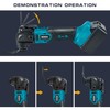IRONFIST Cordless Oscillating Tool Compatible with MAKITA 18V Battery, Brushless