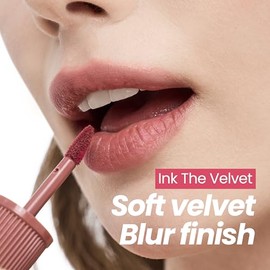 Peripera Tinte Labial Ink The Velvet - Color De Alta Pigmentación, Larga Duración, Textura Ligera, No Testado En Animales, Sin Gluten, Sin Parabenos (
