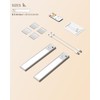 9" Under Cabinet Lights Wireless, Motion Sensor Light Indoor with