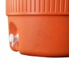 Igloo 5 Gallon Cooler with Seat Lid in Orange