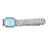 Women Quartz Watch Alloy Steel Strap Stylish Waterproof Ladies Square