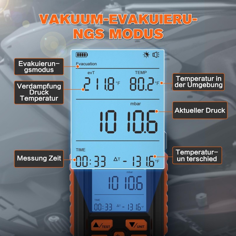 Digital Vacuum Gauge