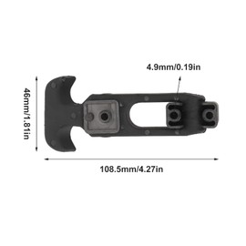 Yuecoom Latches Replacement for Yeti, 2PCS Cooler Latch Flexible T Handle RTIC and Other Related Coolers, T-Latches Made of Premium Hard Durable Rubber