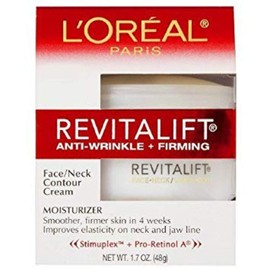 L’Oreal ParisRevitalift Face & Neck Anti-Wrinkle & Firming Moisturizer Day Cream 1.70 oz (Pack of 3)