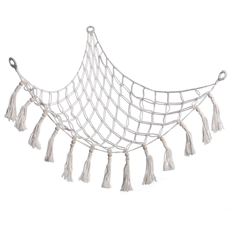 Stuffed Animal Hammock Toy Storage Hammock Net Wall Sling Mesh