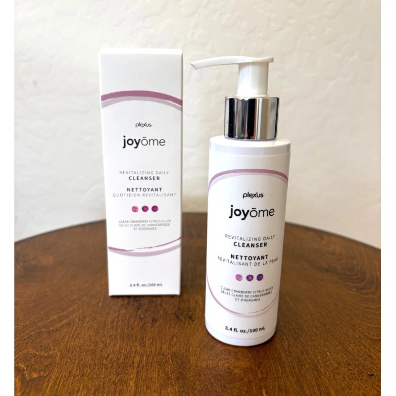 Plexus Joyōme® Revitalizing Daily Cleanser Cranberry Citrus 3.4oz NEW Boxed