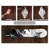 Snowboard Wall Mount Rack with Hooks – Heavy-Duty Wall Storage