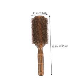 Baluue Hair Blow Drying Brush Curly Hair Styling Tool for Smoothing and Volume Roller Brush for All Hair Detangles and Improves Texture