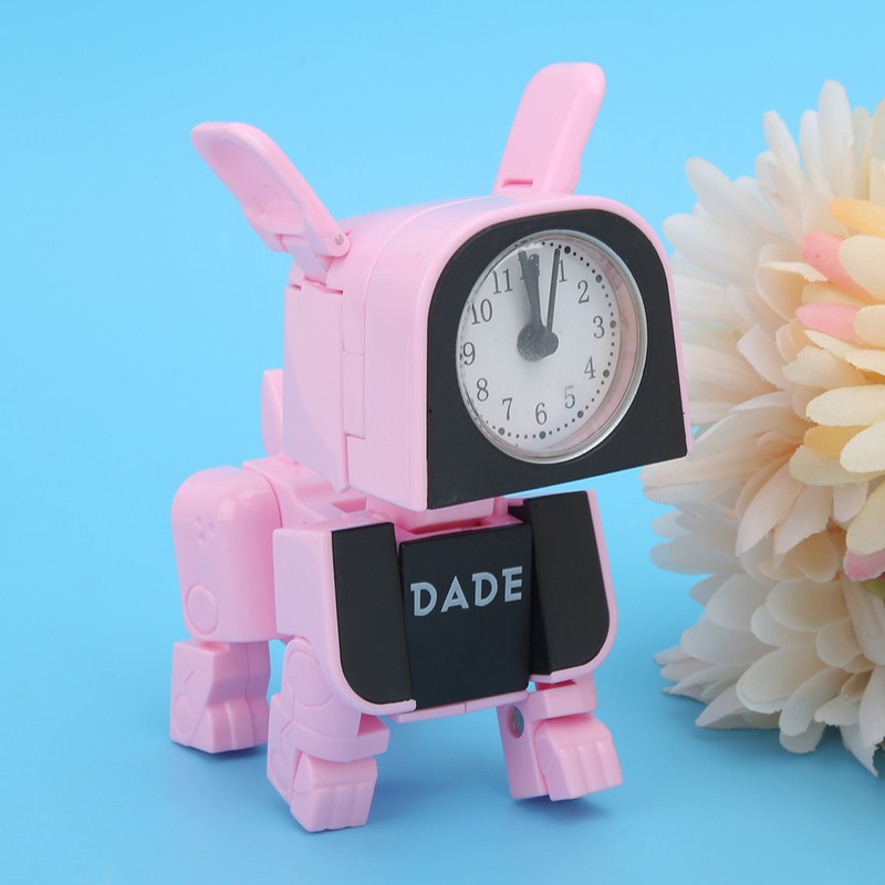 Desktop Cartoon Animal Children Alarm Clock Cute Dog Awakening Clock