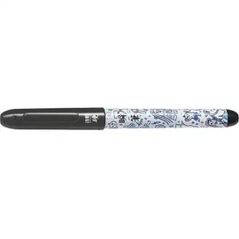 PILOT Ai Sayama Collaboration Limited Edition Brush Pen with Exciting Nekodorake Small Brush, Firm, Black (Yo-Kai Cat)