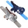 Abaodam 2pcs Animal Slap Bracelet Dinosaur Slap Bracelet Plush Stuffed