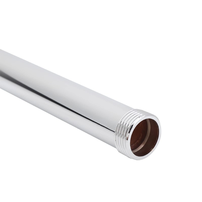 Copper Shower Extension Arm, 25mm Diameter Electroplated Tube, Durable Bathroom