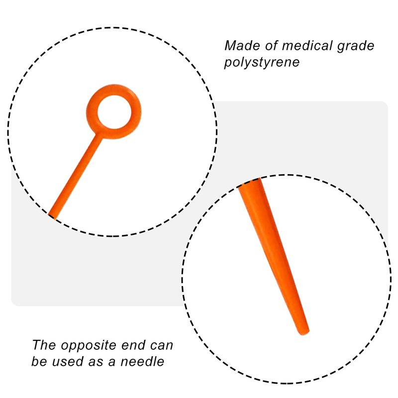 CryoKing Vaccination Loops, Disposable Vaccination Rings, Sterilisation Sticks, Microbiological Eyelet
