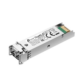 TP-Link Gigabit SFP Module | 1000Base-SX Multi-Mode Fiber Mini GBIC Module | Plug and Play | LC/UPC Interface | Up to 550/220m Distance (TL-FM321)