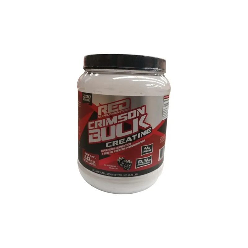 Creatina Monohidratada 1kg Redline Supplements Crimson Berry