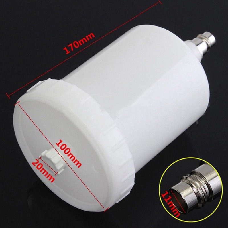 Roundsky 600 ml 18 cm x 10 cm Plastic Hvlp