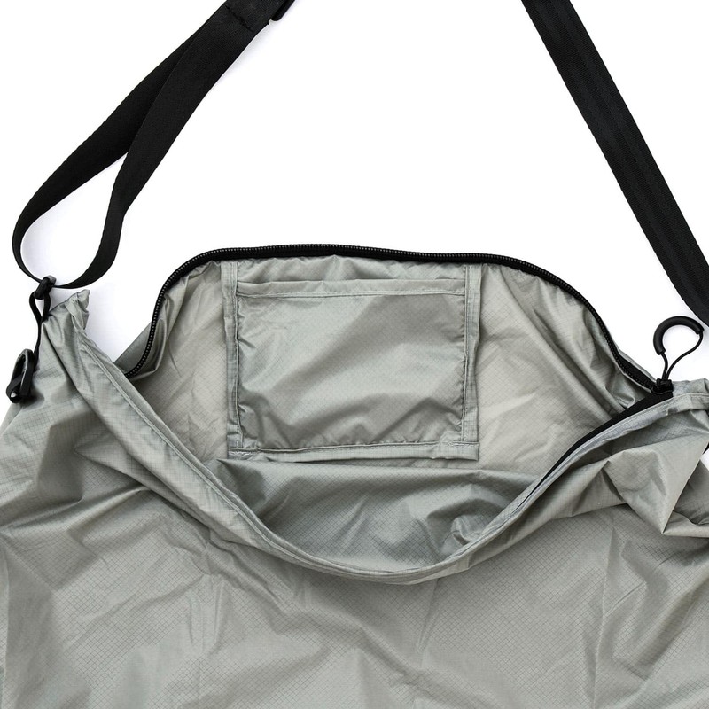 High Tide Packable Shoulder Bag, Turquoise Blue, Nahe Shoulder Bag,