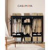 CASAMAYA Portable Closet, 81.1 Inch Extra Large Capacity Wardrobe Closet