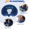 SAIREIDER Neck Pillows for Travel-Head Neck Support Travel Pillow for
