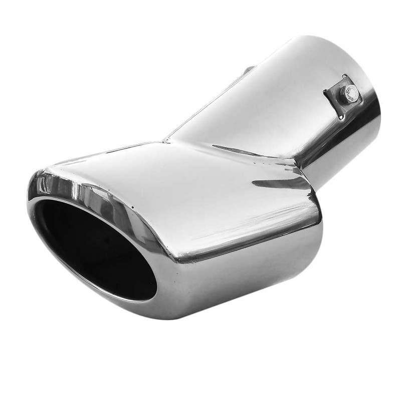 Rumplex Exhaust Trim Oval Stainless Steel Sports Exhaust Tailpipe End