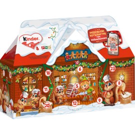 kinder Mix Advent Calendar 3D House, in Two Designs, 1 Pack (1 x 234 g)