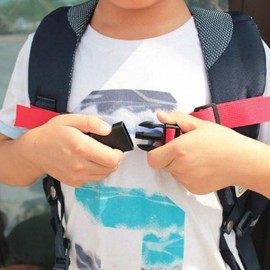 Adjustable Backpack Chest Belt Shoulder Strap Backpack Yellow BL02347 100ea