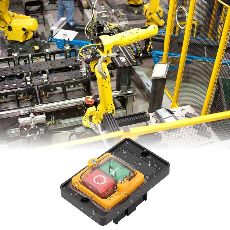 Joyzan Start Stop Switch, Push Button Switch Waterproof On Off