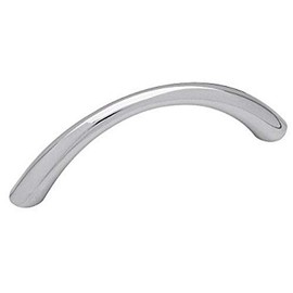 Laurey 75126 Danica Cabinet Hardware Pull, 96mm, Polished Chrome, 96 mm