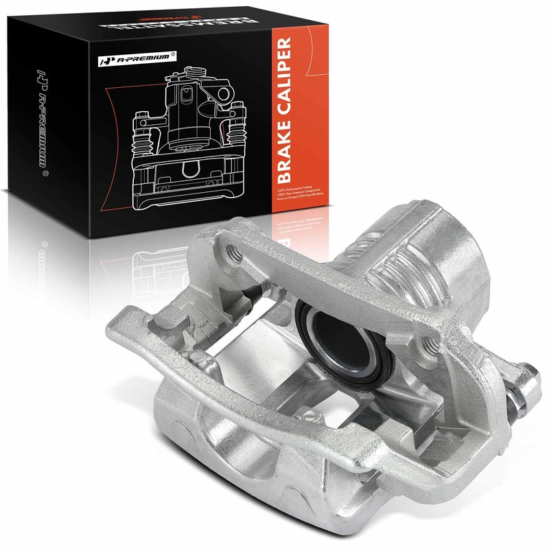 A-Premium Disc Brake Caliper Assembly with Bracket Compatible with Select