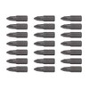 Edward Tools PH2 Screwdriver Bits Pack of 20-1” Phillips Screw