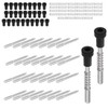 30pcs Window Screen Clips, 5/32" x 1-1/2" Aluminum Alloy Screen