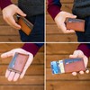 Solo Pelle Leather Slim Wallet with RFID Protection for up