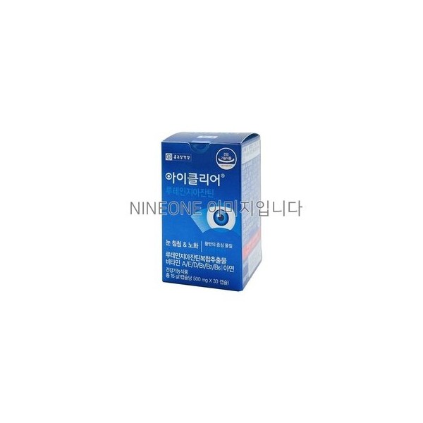 Chong Kun Dang iClear Lutein Zeaxanthin 30 capsules x 1