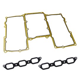 SHOZHO Intake Manifold Gasket Kit Fit for Jaguar XJ XF F-Type F-Pace XE 3.0L 2013-2020 Replace#LR041680 C2Z17248 C2Z17249