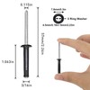 3/16" Long Grip Tri-Grip Kayak Rivets Tri-Fold Tri Bulb Mounting