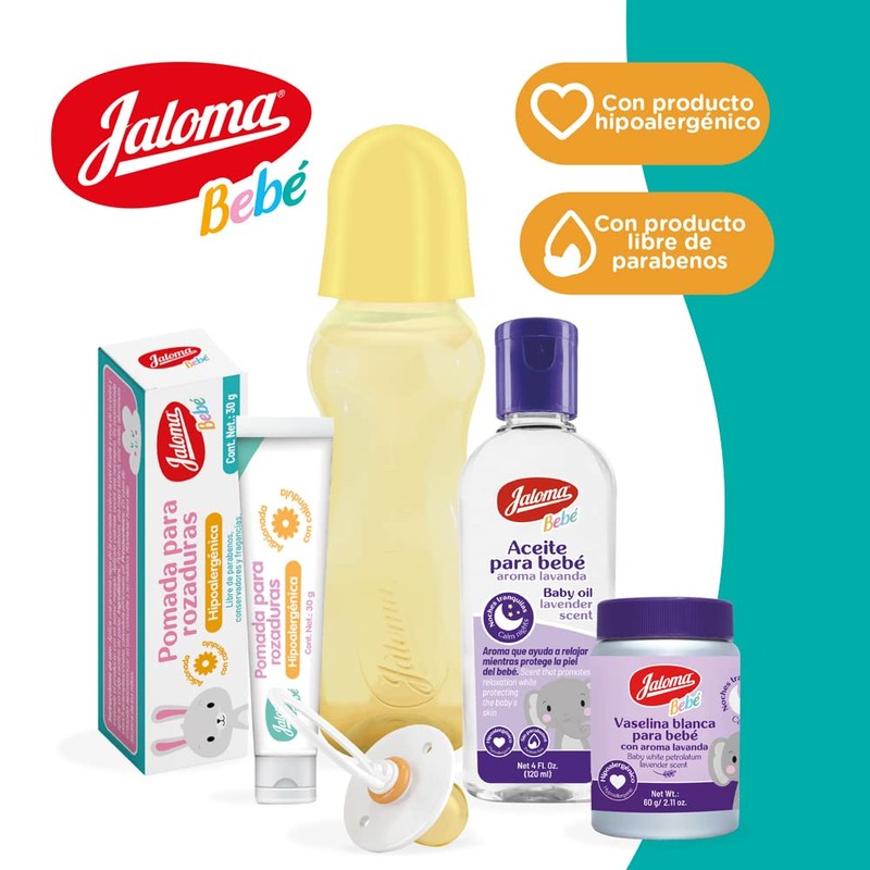Jaloma | Kit de Bienvenida para Recién Nacido, Con productos