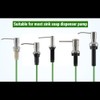 Sink Soap Dispenser Extension Tube kit with Upgraded Check Valve,