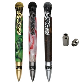 Penn State Industries PKBASKETSS Basketball Twist Ballpoint Pen Kit Starter Package Woodturning Project