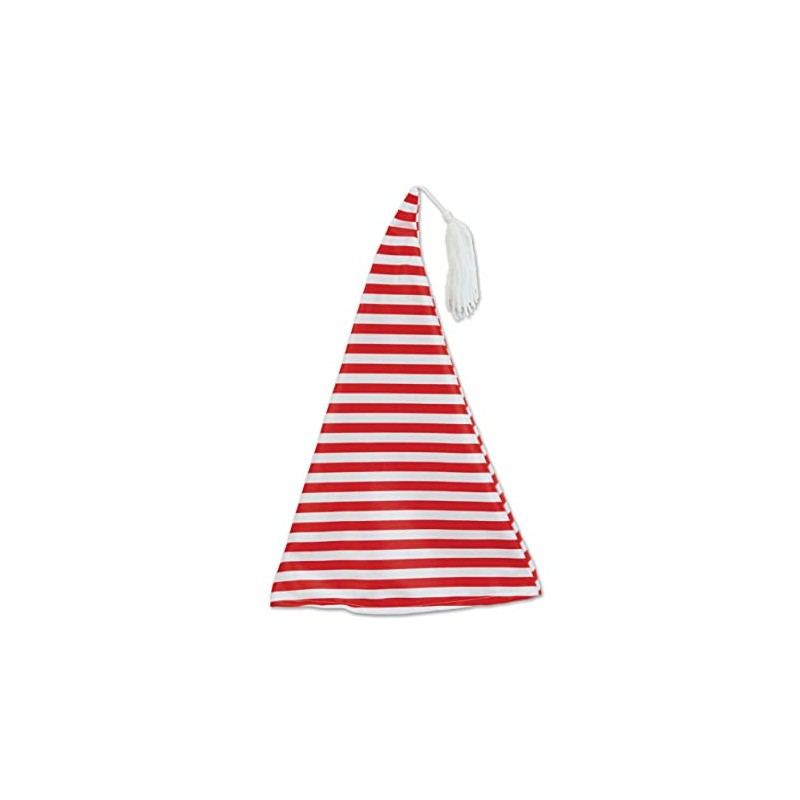 Red and White Stripes Nightcap- 1 pc.